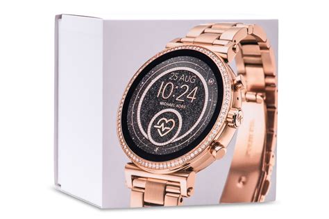 michael kors sofie smartwatch - rose gold|michael kors sofie smartwatch sale.